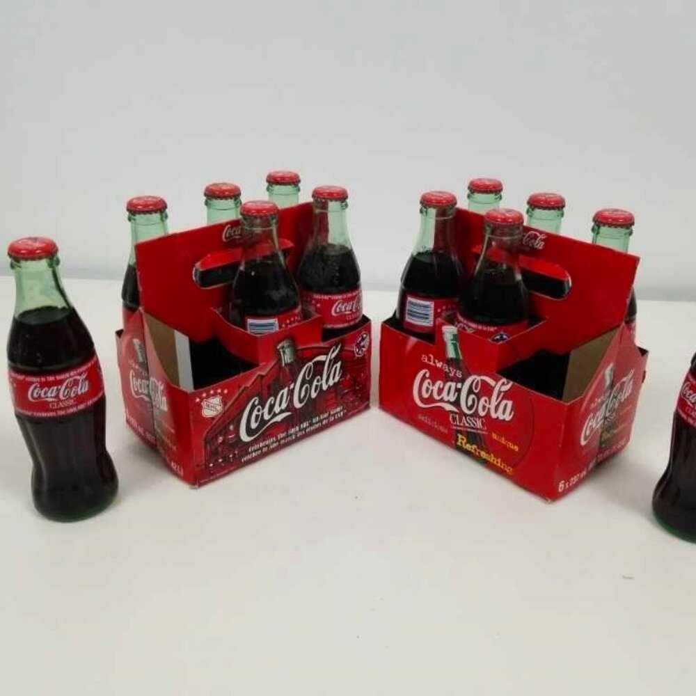 Toronto Maple Leafs All Star Game Coke Bottles 2000